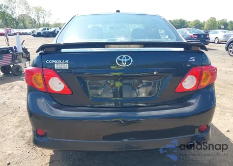 2010 Toyota Corolla S z USA, uszkodzony, nr VIN 2T1BU4EE6AC294391